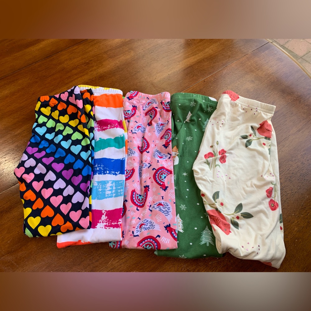 GUC DotDotSmile Lot of 5 Size 8/10 Leggings